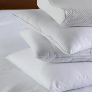 Oreillers ergonomiques différentes formes comme à l'hotel